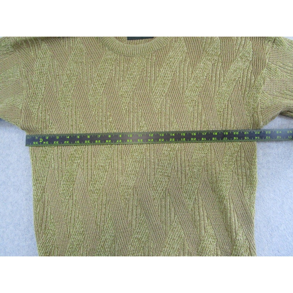 Vintage Tundra Sweater Mens Large Brown Textured Knit Pullover Canada 90s - Picture 5 of 8